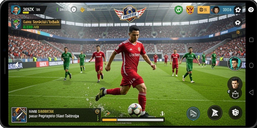 Tampilan gameplay menarik dari <strong>369ZK</strong>, menunjukkan aksi seru di lapangan sepak bola.