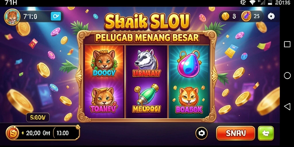 Gameplay Slot yang menegangkan dan penuh warna dari 71H.