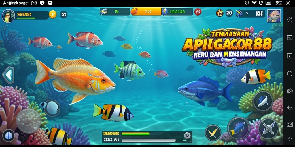 Gameplay seru Tembak Ikan di APIGACOR88.