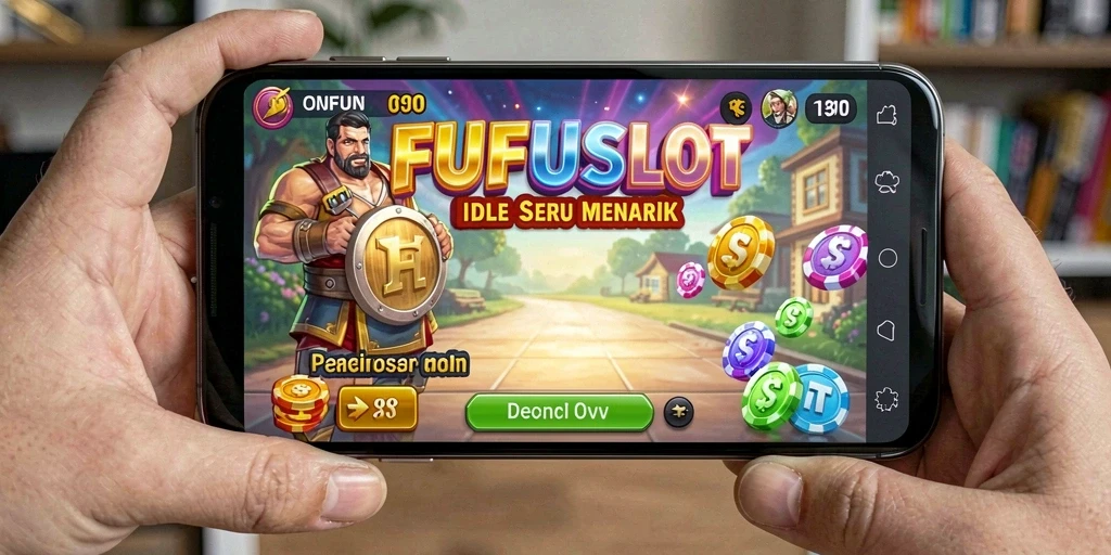 Screenshot gameplay FUFUSLOT yang menunjukkan aksi seru permainan Idle.