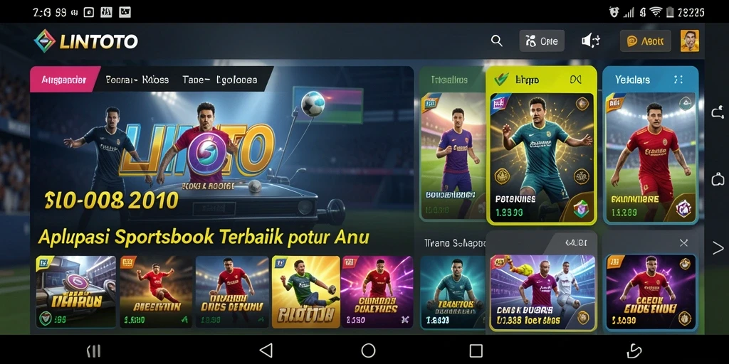 Gameplay menarik dari LINITOTO saat taruhan olahraga berlangsung.