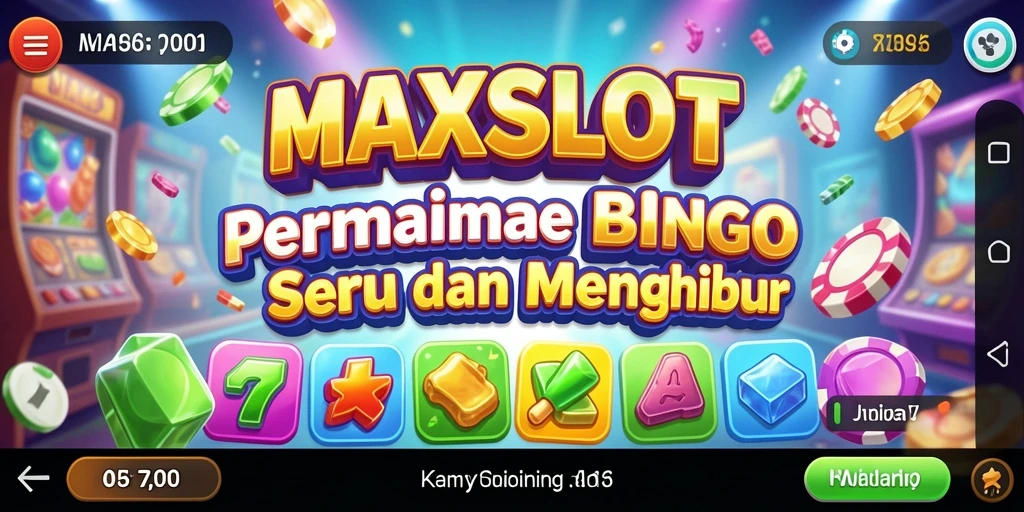Gameplay seru Bingo di MAXSLOT dengan komunitas yang aktif.