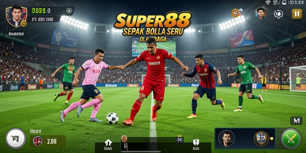 Tampilan gameplay <strong>SUPER88</strong> yang mendebarkan saat melakukan serangan.