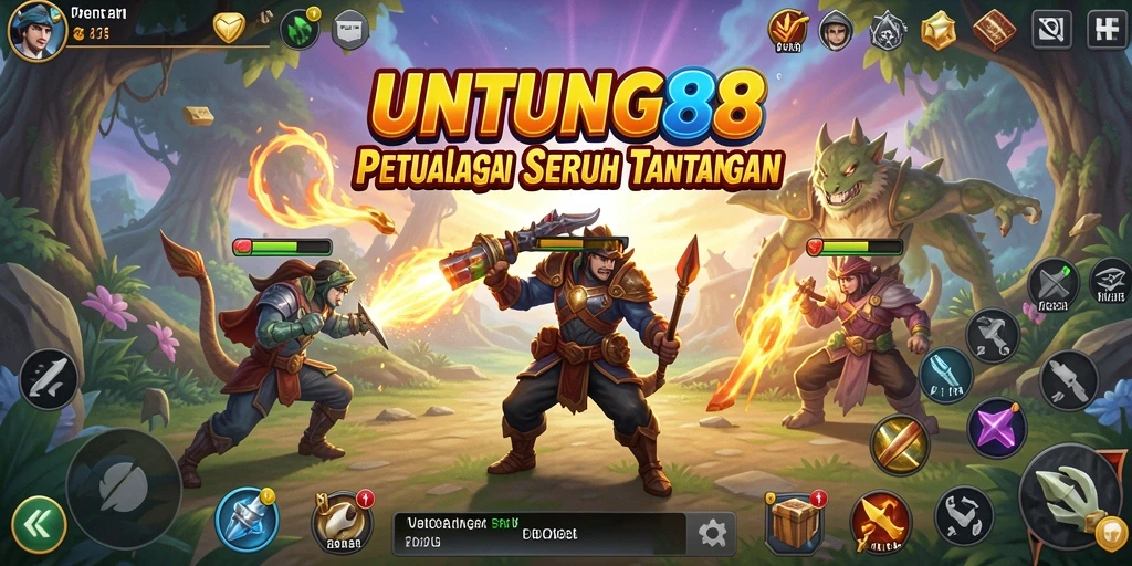 Screenshot UNTUNG88 menampilkan aksi penuh petualangan di dunia yang menakjubkan.
