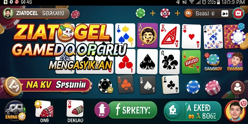 Tampilan gameplay seru dalam ZIATOGEL yang menampilkan aksi Domino.